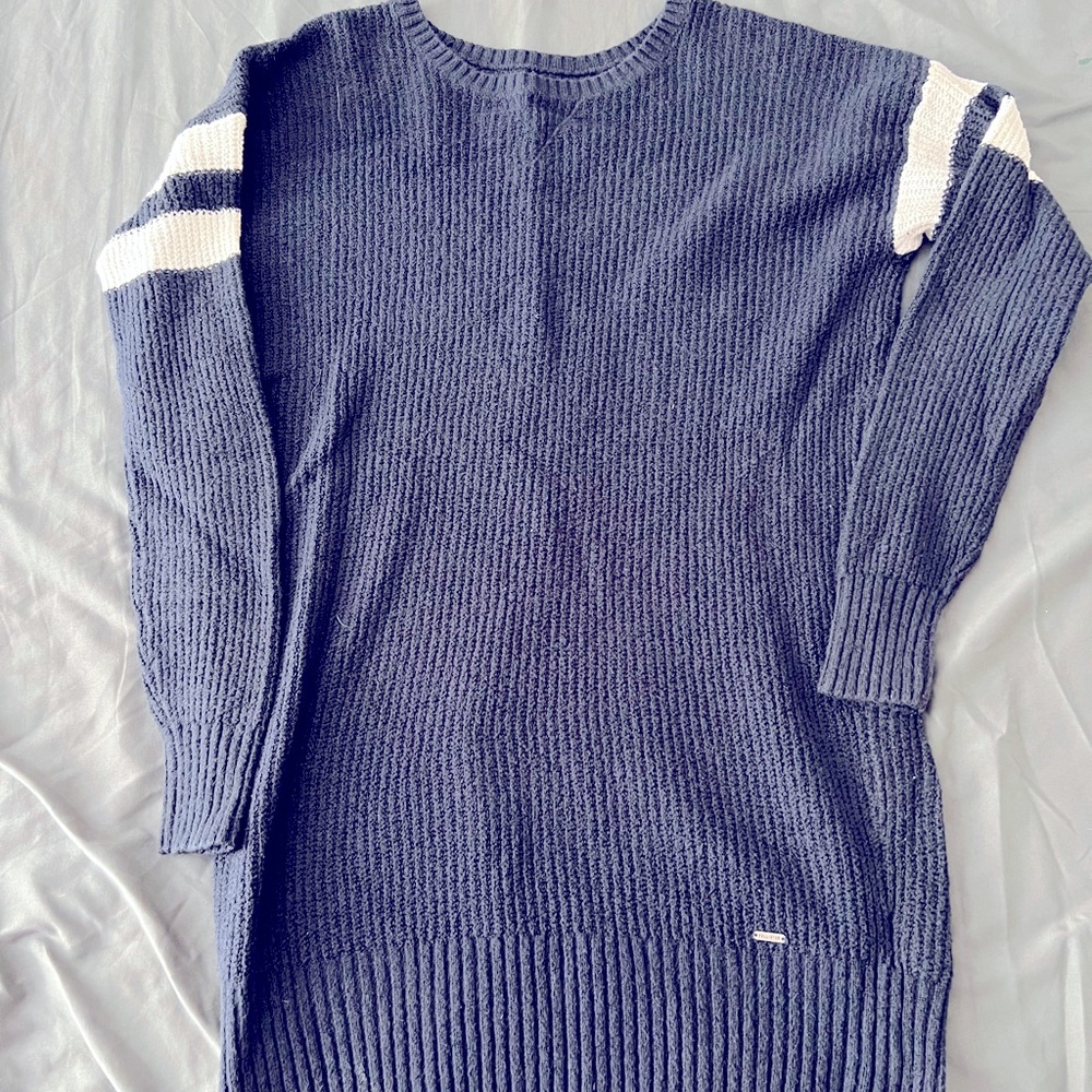 Hollister Navy Sweater Dress